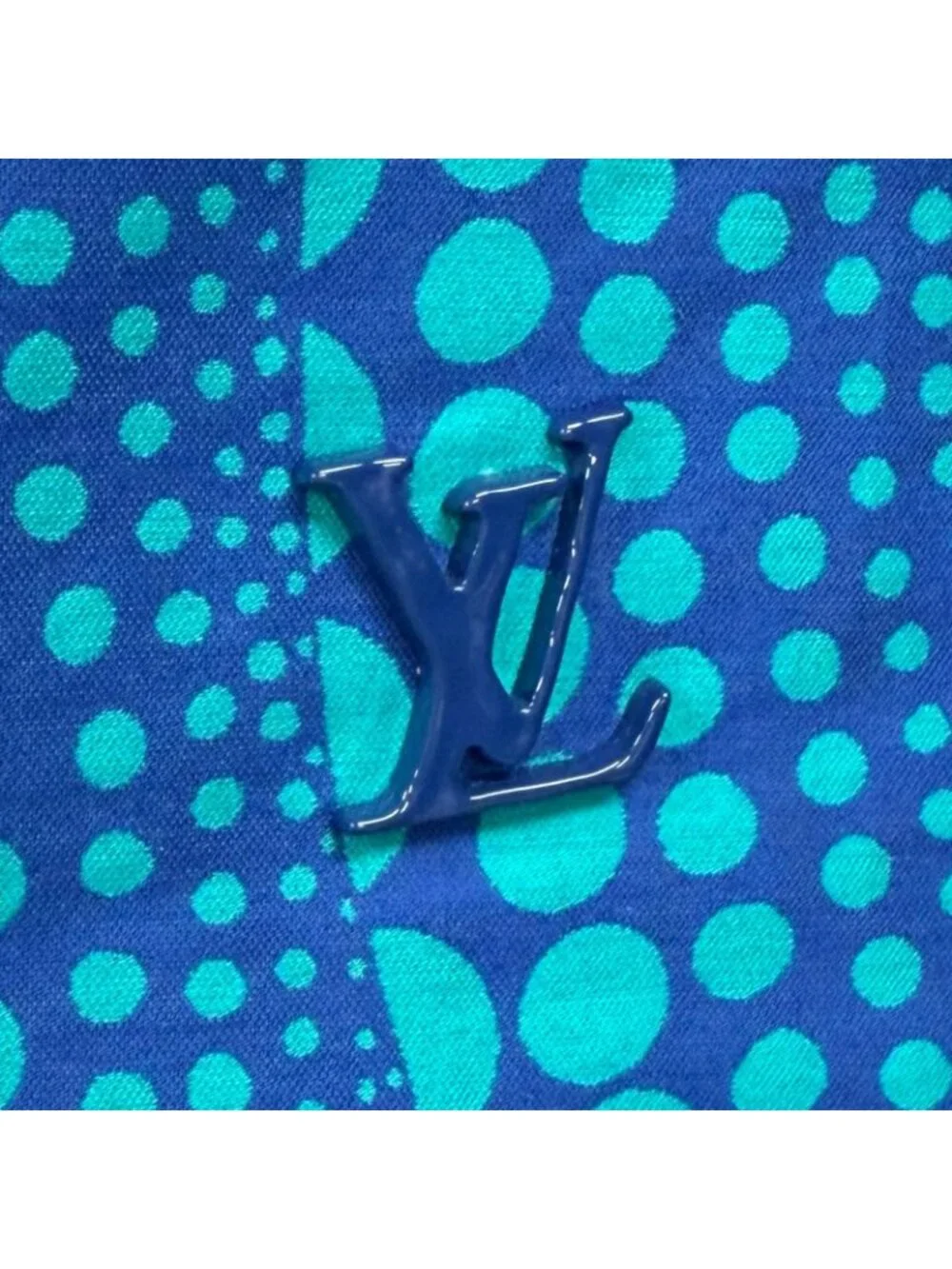 Louis Vuitton Yayoi Kusama Over Pumpkin Jacket Blue 46